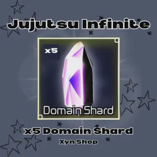 Jujutsu Infinite | 5x Domain Shard