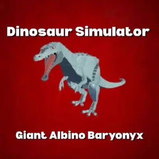 Giant Albino Baryonyx | Dinosaur Simulator