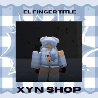 Jujutsu Infinite | El Finger Title