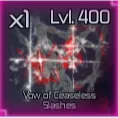 Vow of Ceaseless Slashes - Jujutsu Infinite