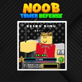Noob Tower Defense | Shiny Retro King