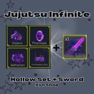 Jujutsu Infinite | Hollow Set With Sword