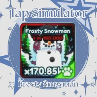 Tap Simulator | Frosty Snowman