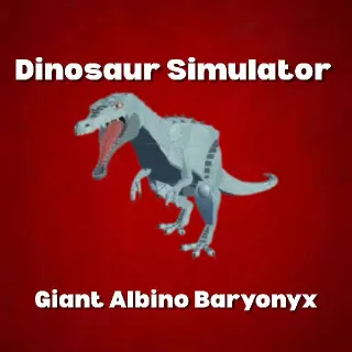 Giant Albino Baryonyx | Dinosaur Simulator