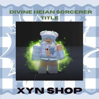 Jujutsu Infinite - Divine Heian Sorcerer Title