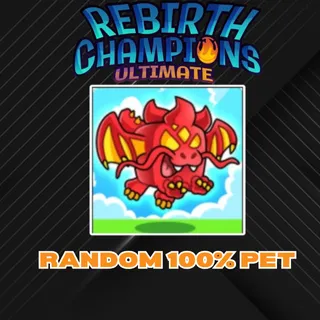 Rebirth Champions ultimate | 100% Pet