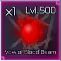 Jujutsu infinite vow of blood beam