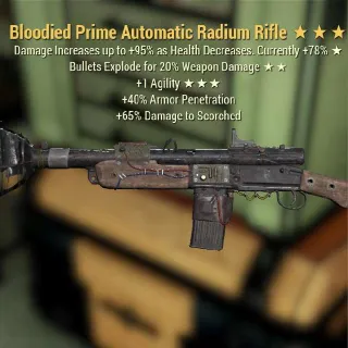 B/Ex/+1AGI Radium Rifle