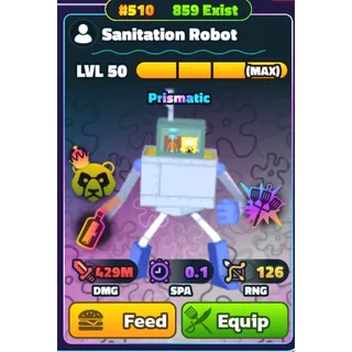 Gold Sanitation Robot NC HDS 