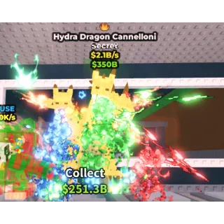 2.1B/s Hydra Dragon Cannelloni