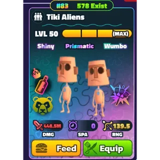 Rainbow SW Tiki Alien NC HDS