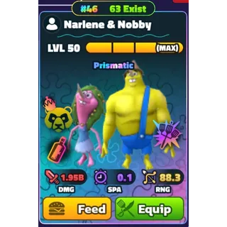 Rainbow Narlene and Nobby NC HDS