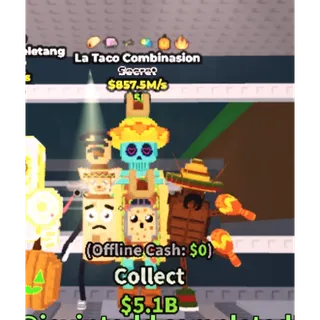 857.5 M/S La Taco Combinasion 6x
