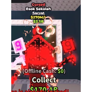 Cursed Esok Sekolah 270M/S