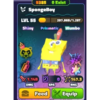 Gold SS SW Spongeboy  NC HYDRA LV 55