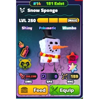 [CU] Rainbow SW SUPER STAR Snow Sponge NC SB