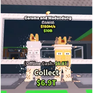 Garama and Madundung 150M/s