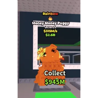 Money Money Puggy Rainbow 315M/s