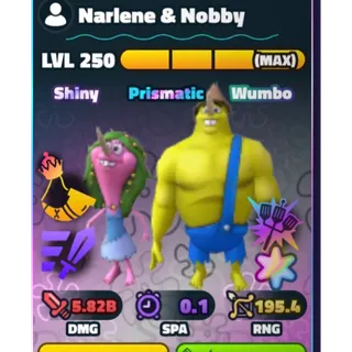 Rainbow SS SW Narlene & Nobby
