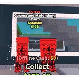 Cursed Garama and Madundung 450M/S