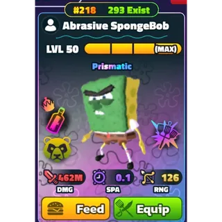 Gold Abrasive Spongebob NC HDS