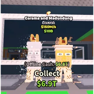 Garama and Madundung 150M/s