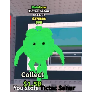 Tic Tac Sahur Rainbow 375M/s