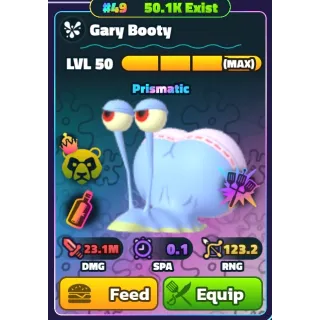 Rainbow Tag Gary Booty SS NC HYDRA - Spongebob Tower Defense