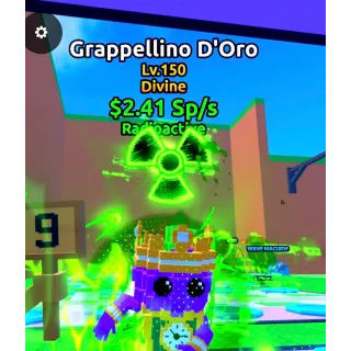 Radioactive Grappellino D’Oro 2.41Sp/s