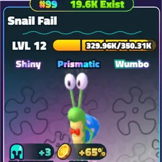 RAINBOW SW Snail Fail