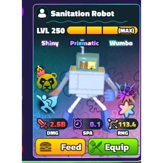 Rainbow #91 SW Sanitisation Robot SUPER STAR HDS - Spongebob Tower Defense