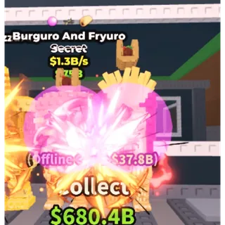 Burguro and Fryuro 1.3B/s