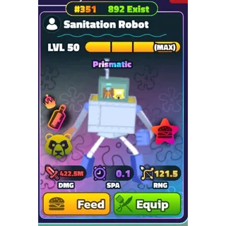 Gold Sanitation Robot NC 