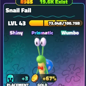 Gold SW Snail Fail