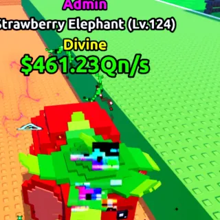 461 Qn/s Strawberry Elephant - Escape Tsunami for Brainrots