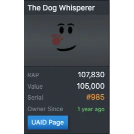 The Dog Whisperer fully clean item