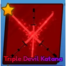 Triple Devil Katana