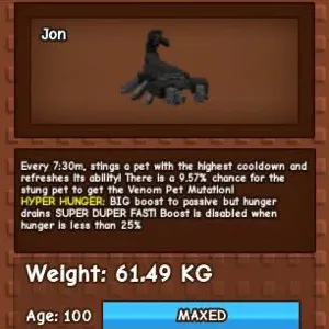 61KG GIANT SCORPION HH