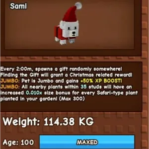114KG SANTA BEAR JUMBO