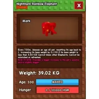 39Kg Rbh ele huge max passive nm