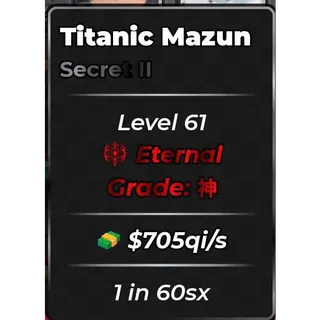 TITANIC MAZUN ANIME DICE BEST DEAL CHEAPEST 
