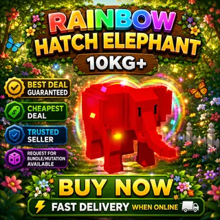 10KG+ HUGE RBH ELE GROW A GARDEN