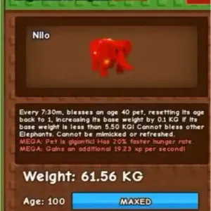 MEGA 61KG RBH ELEPHANT