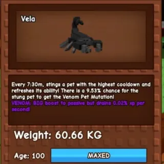 GIANT SCORPION VENOM