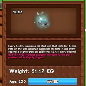 61KG GHOSTLY SPIDER NM