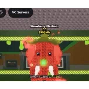 STRAWBERRY ELEPHANT BASE FAST DELIVERY