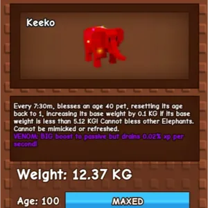 12KG RBH ELEPHANT VENOM