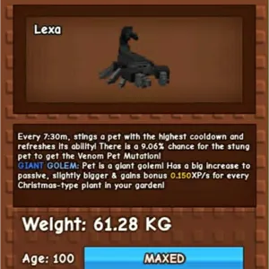 61KG GG GIANT SCORPION