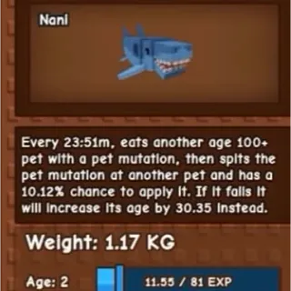DLC PET SHARK