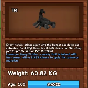 60.82KG SCORPION